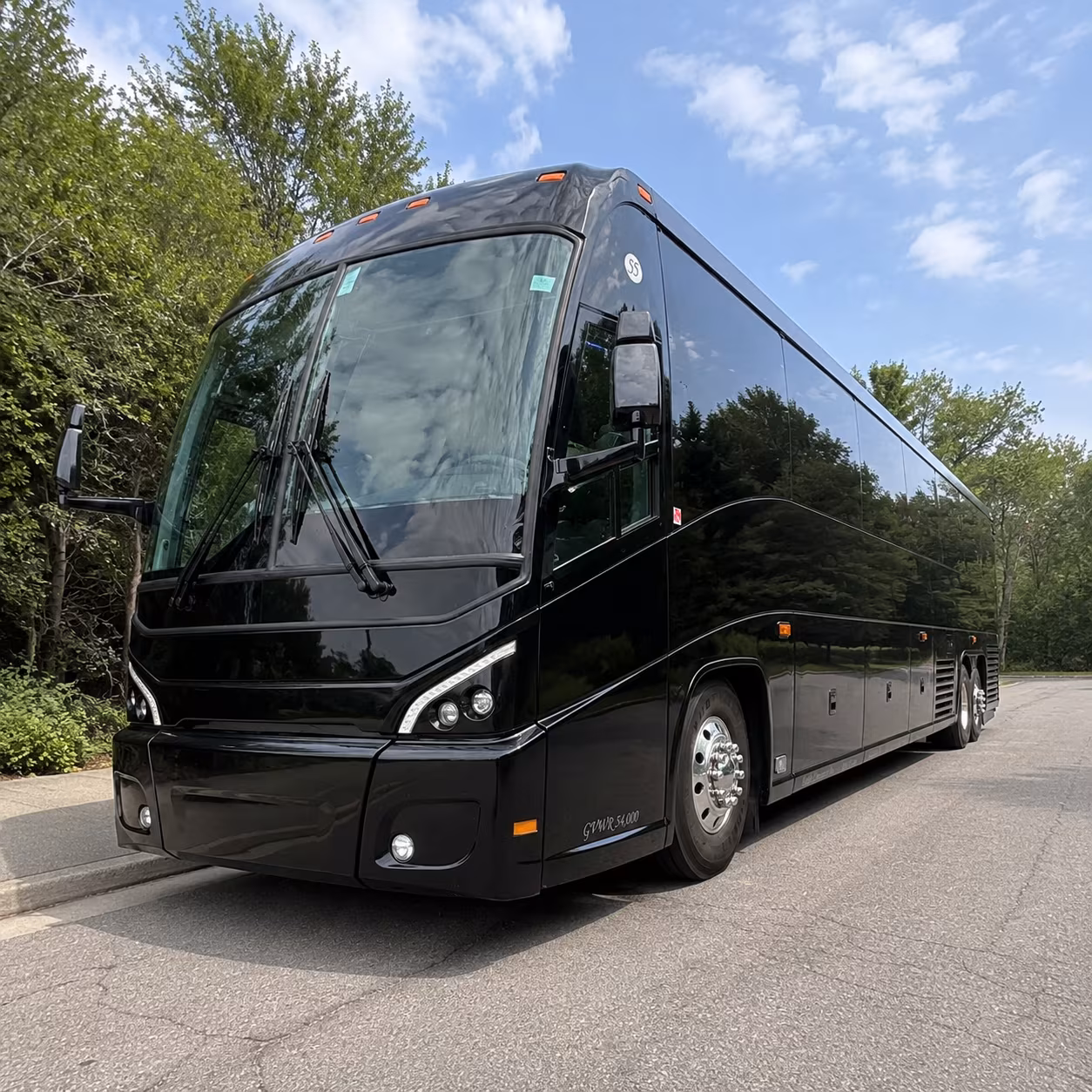 allen convention charter bus rental