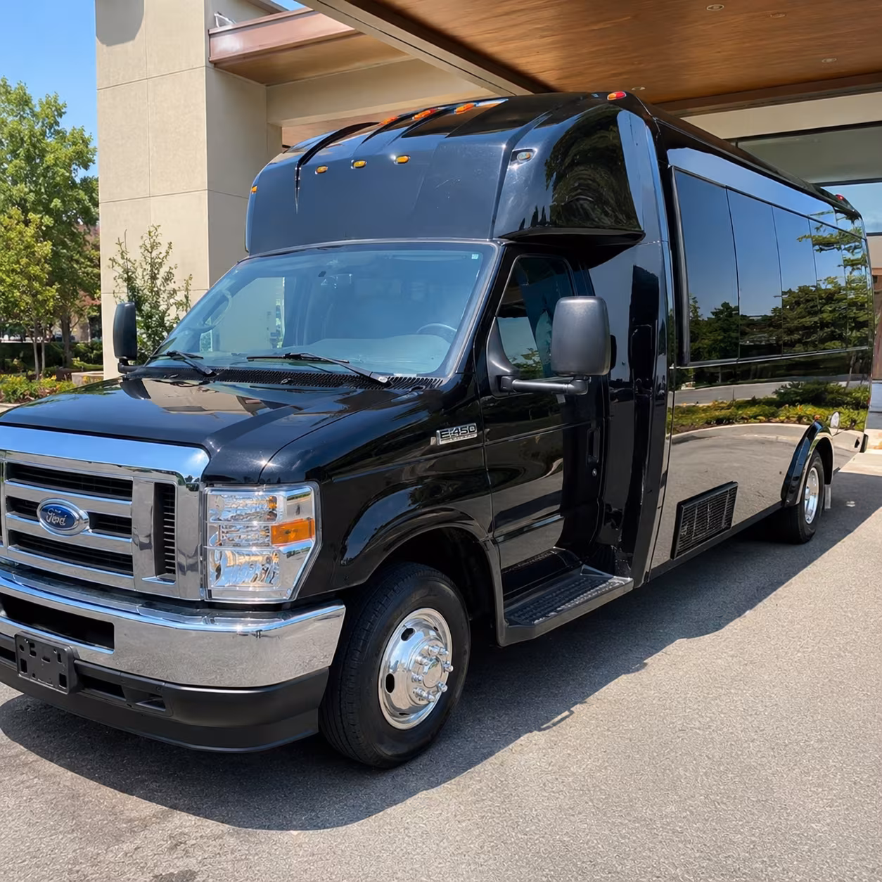 allen holiday party bus rental