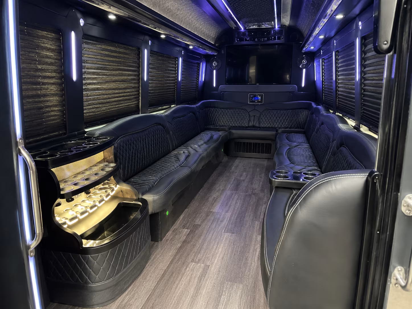 allen quinceanera sweet 16 party bus rental