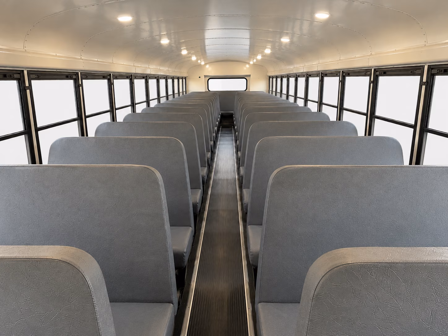 allen school bus interior