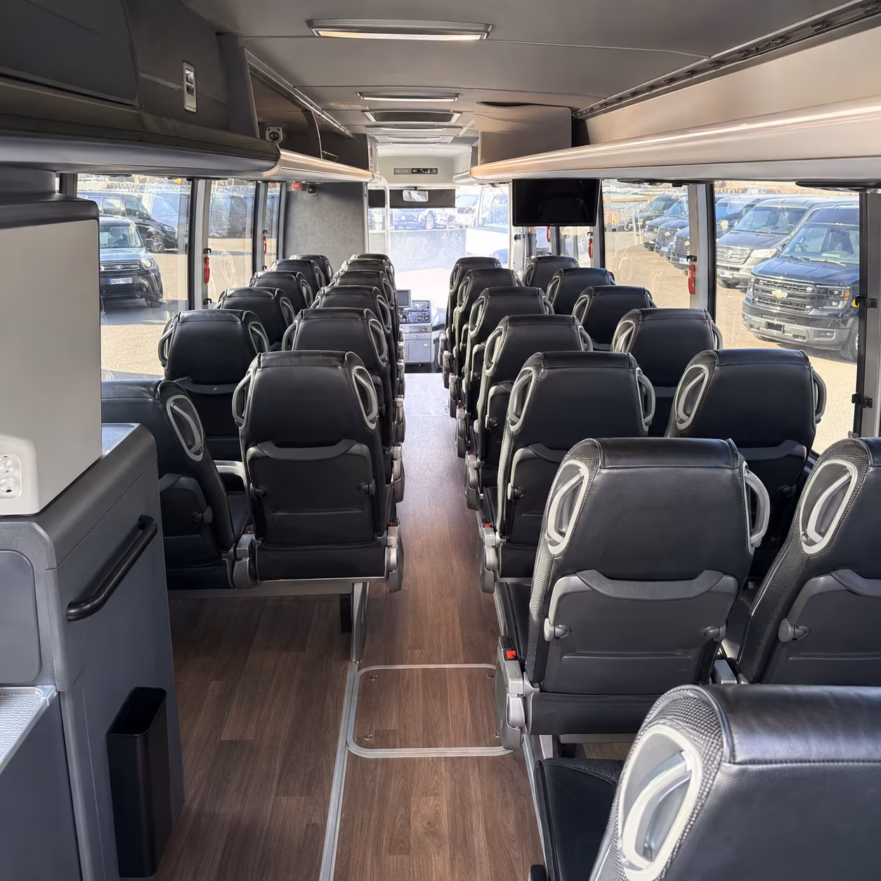 allen wedding charter bus rental