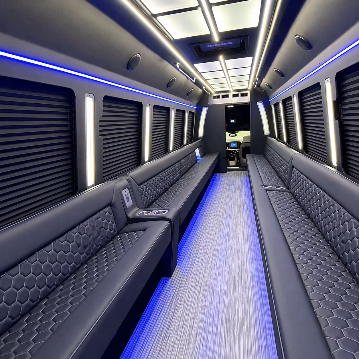allen wedding party bus rental