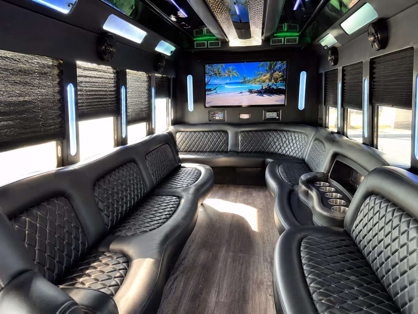bus rentals for recruiting events and campus visits near allen