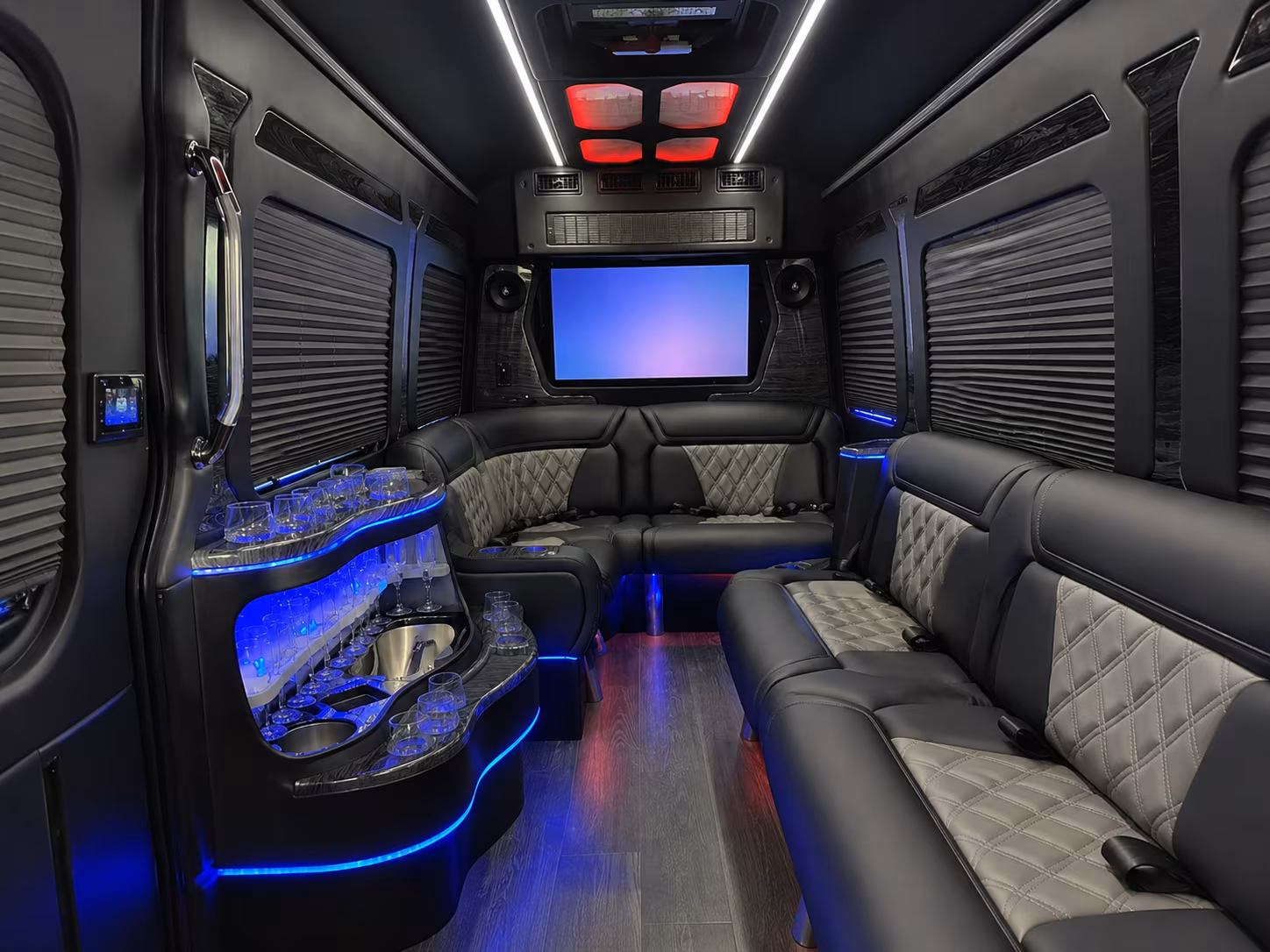 sprinter van rentals for smaller allen prom groups