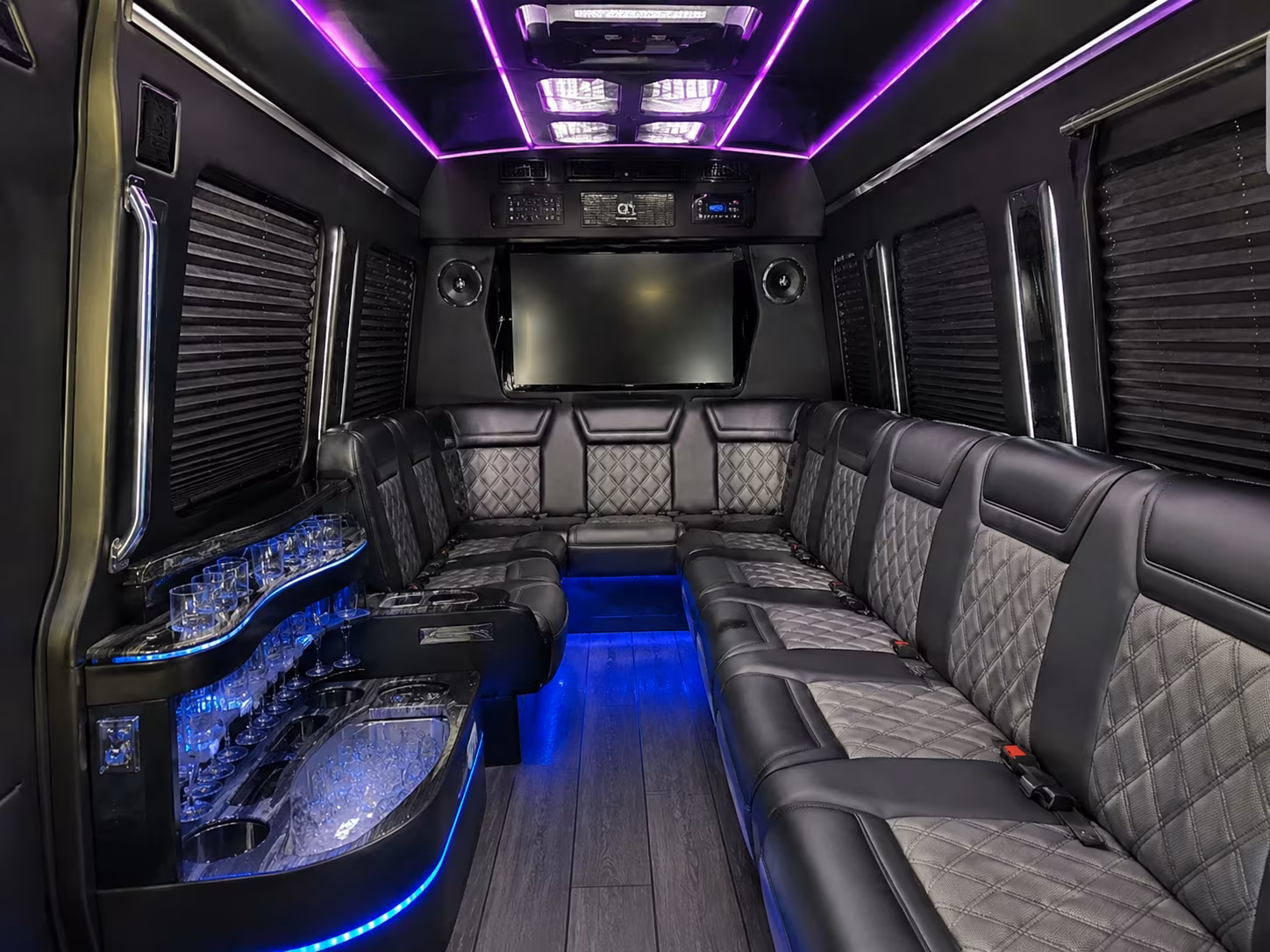sprinter vans and minibuses for smaller allen wedding groups